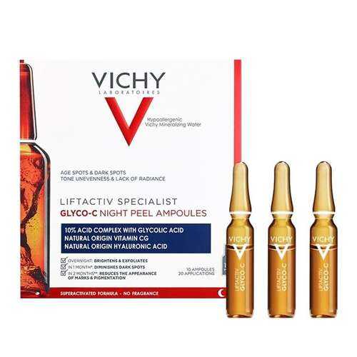 Сыворотка-пилинг ночного действия в ампулах VICHY LIFTACTIV SPECIALIST GLYCO-C 10 шт в Магнит Косметик