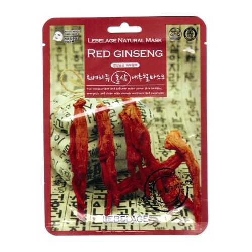 Тканевая маска для лица LEBELAGE RED GINSENG SOLUTION MASK в Магнит Косметик