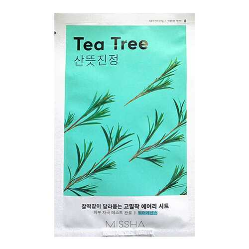 Тканевая маска для лица Missha Airy Fit Tea Tree 19 г в Магнит Косметик