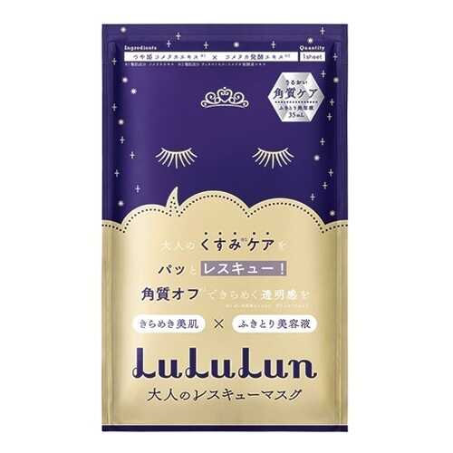 Тканевая маска LuLuLun One Night Anti-Age Renewal антивозрастная 1 шт в Магнит Косметик