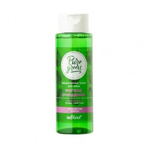 Тонер для лица Bielita Pure Green Мягкое очищение мицеллярный 195 мл в Магнит Косметик