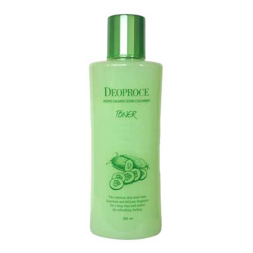 Тонер для лица Deoproce HYDRO CALMING DOWN CUCUMBER TONER 380 мл в Магнит Косметик