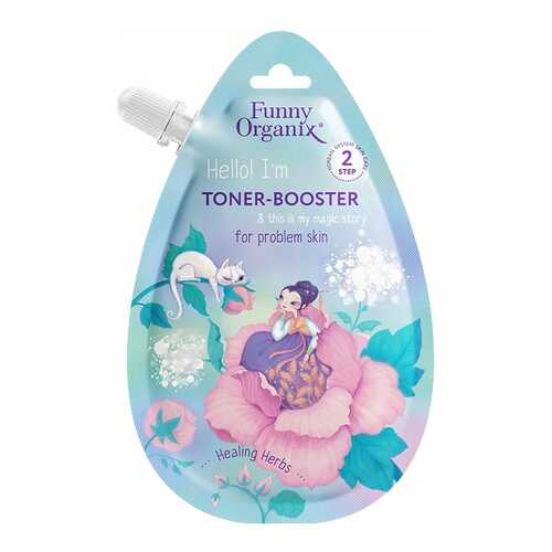 Тонер Funny Organix Healing Herbs Funny Organix 20 мл в Магнит Косметик