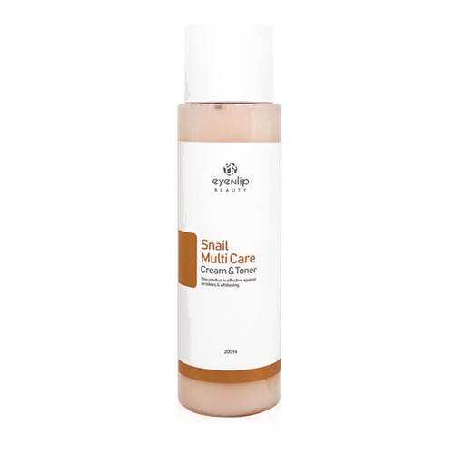 Тонер-крем с улиточным экстратком SNAIL MULTI CARE CREAM & TONER 200 мл в Магнит Косметик