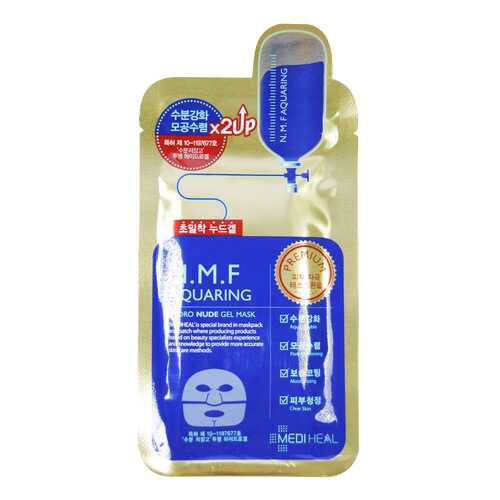 Увлажняющая гидрогелевая маска Mediheal N.M.F Aquaring Hydro Nude Gel Mask в Магнит Косметик