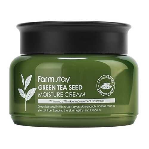 Увлажняющий крем с зеленым чаем FARMSTAY GREEN TEA SEED MOISTURE CREAM 100 г в Магнит Косметик