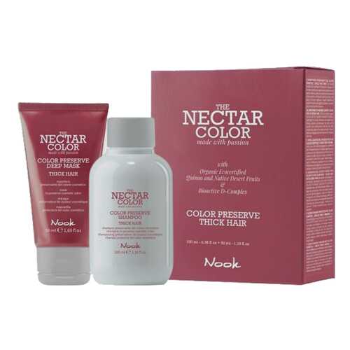 Kit Color Preserve - Thick Hair Шампунь100мл + Маска50мл для ухода за плот,в, в Магнит Косметик