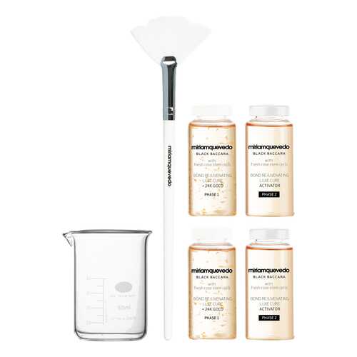 Набор для волос Miriamquevedo Black Baccara Bond Rejuvenating Luxe Cure Set в Магнит Косметик