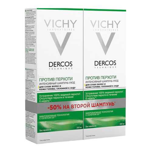 Набор средств для волос Vichy Dercos Против перхоти 2x200 мл в Магнит Косметик