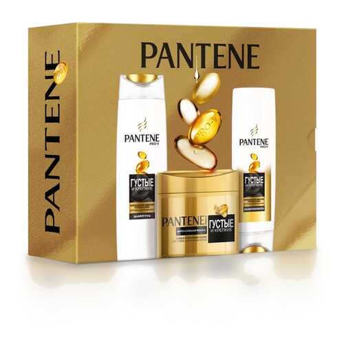 Подарочный набор Pantene Маска 300 мл+Шампунь 250мл+Бальзам 200мл в Магнит Косметик