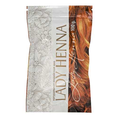 Хна Lady Henna Натуральная Индийская 100 г в Магнит Косметик