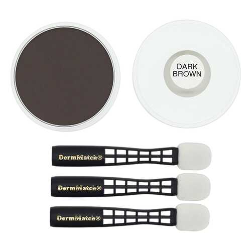 Камуфлирующая пудра DermMatch Dark Brown (темно-коричневый) 40 г в Магнит Косметик