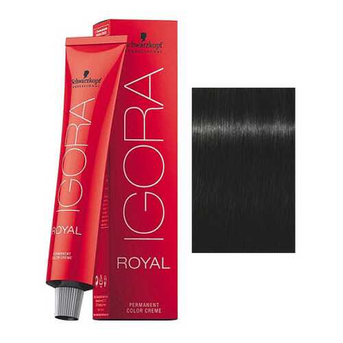 Краситель Schwarzkopf Professional Igora Royal 3-0 темно-коричневый натуральный 60 мл в Магнит Косметик