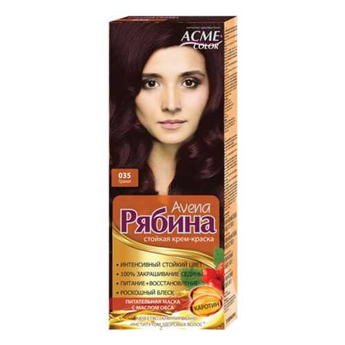Краска для волос Acme Color Рябина Avena 035 Гранат 135 мл в Магнит Косметик