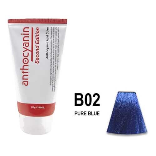 Краска для волос ANTHOCYANIN 110 B02 - Pure Blue в Магнит Косметик