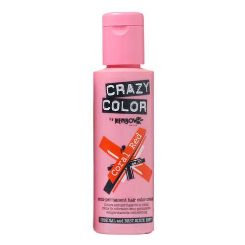 Краска для волос Crazy Color-Renbow Crazy Color Extreme тон 57 красный коралл, 100 мл в Магнит Косметик