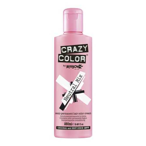 Краска для волос Crazy Color Semi-Permanent Hair Color Cream Нейтральный микс 250 мл в Магнит Косметик