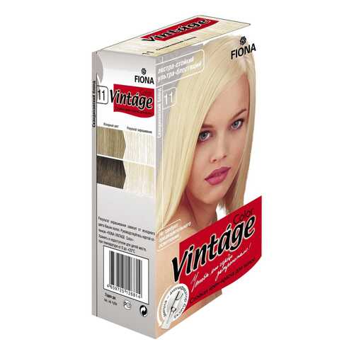 Краска для волос FIONA Vintage Color 11 Скандинавский блонд 50 г в Магнит Косметик