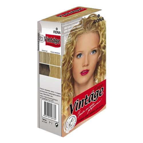 Краска для волос FIONA Vintage Color 23 Пшеничный блондин 50 г в Магнит Косметик