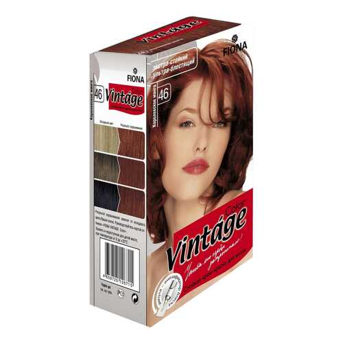 Краска для волос FIONA Vintage Color 46 Королевское манго 50 г в Магнит Косметик