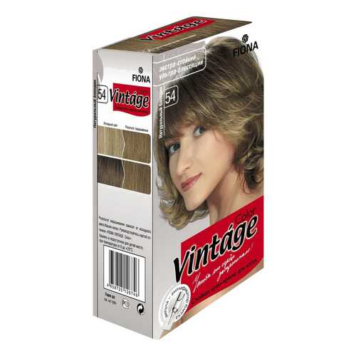 Краска для волос FIONA Vintage Color 54 Натуральный блондин 180 мл в Магнит Косметик