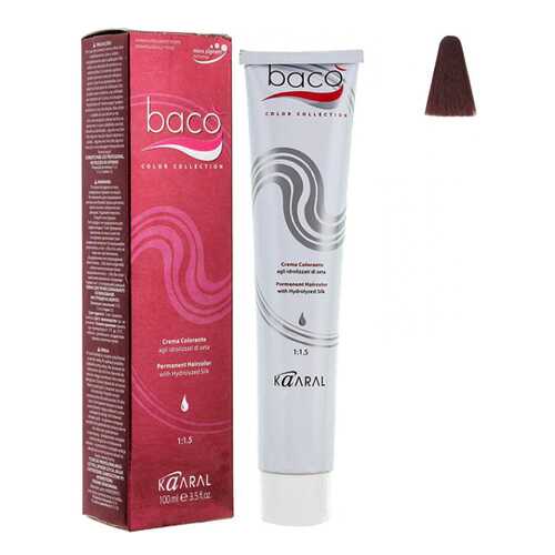 Краска для волос Kaaral Baco Color 4.60 Красный каштан 100 мл в Магнит Косметик