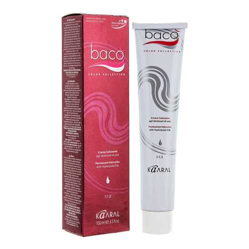 Краска для волос Kaaral Baco Color 5.52 Каштановый светлый красный фиолетовый 100 мл в Магнит Косметик