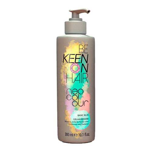 Краска для волос Keen Be On Hair Neo Colour Blue 300 мл в Магнит Косметик