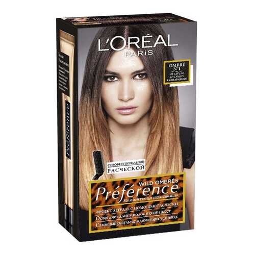 Краска для волос L`Oreal Paris Preferance Ombres 01 40 мл в Магнит Косметик