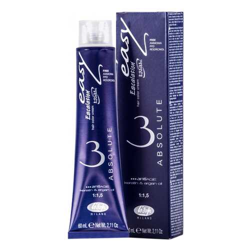 Краска для волос Lisap Milano Escalation Easy Absolute 3 55/43 Орех макадамии 60 мл в Магнит Косметик