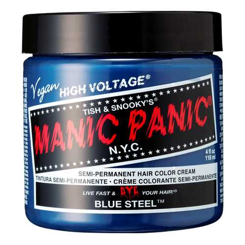 Краска для волос Manic Panic Classic Creme Blue Steel 118 г в Магнит Косметик