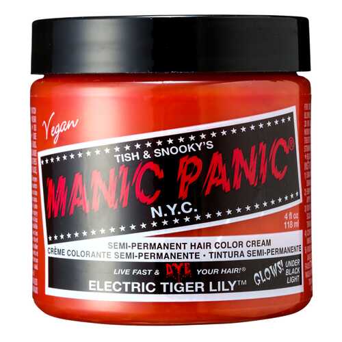 Краска для волос Manic Panic Classic Creme Electric Tiger Lily 118 г в Магнит Косметик