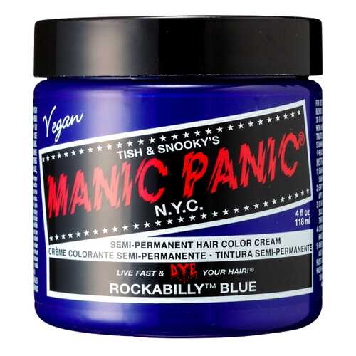Краска для волос Manic Panic Classic Creme Rockabilly Blue 118 г в Магнит Косметик