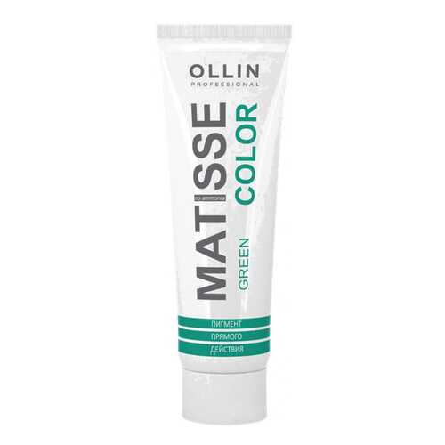 Краска для волос Ollin Professional Matisse Color Зеленый 100 мл в Магнит Косметик