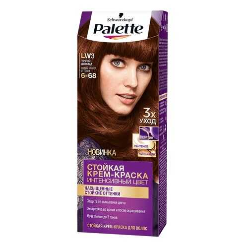 Краска для волос Palette LW3 горячий шоколад в Магнит Косметик