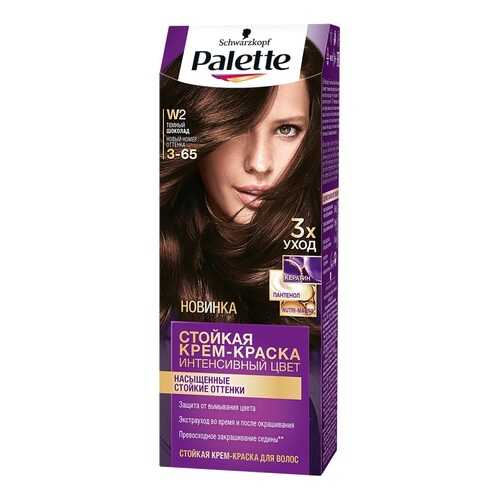 Краска для волос Palette W2 Темный шоколад в Магнит Косметик