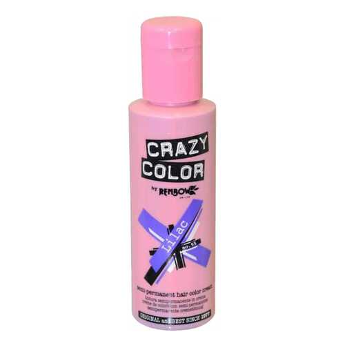 Краска для волос Renbow Crazy Color Semi-Permanent Hair Color Cream 55 Lilac 100 мл в Магнит Косметик