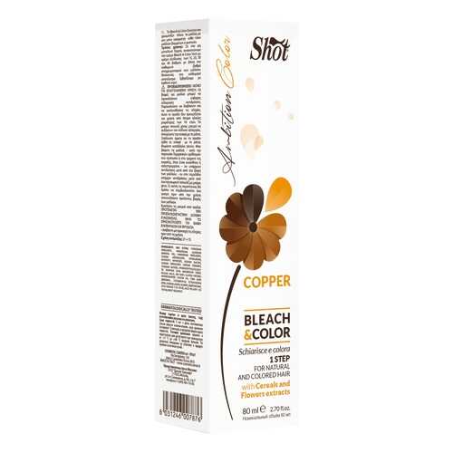 Краска для волос Shot Bleach&Color Copper 80 мл в Магнит Косметик