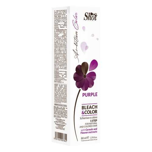 Краска для волос Shot Bleach&Color Purple 80 мл в Магнит Косметик