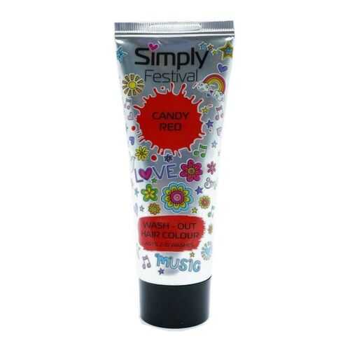 Краска для волос Simply Festival Candy Red Красная конфетка Mellor&Russell, 75 мл в Магнит Косметик