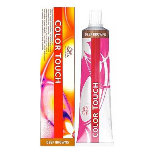 Краска для волос Wella Color Touch 6/77 Кофе со сливками 60 мл в Магнит Косметик