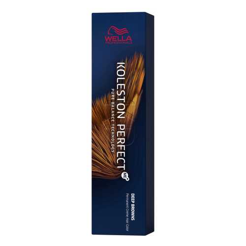 Краска для волос Wella Koleston Perfect Me+ Deep Brown 6/77 Кофе со сливками в Магнит Косметик