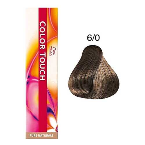 Краска для волос Wella Professionals COLOR TOUCH 6/0 Темный блонд 60 мл в Магнит Косметик