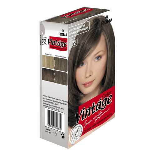 Крем краска FIONA Vintage Color тон 22 пепельный в Магнит Косметик