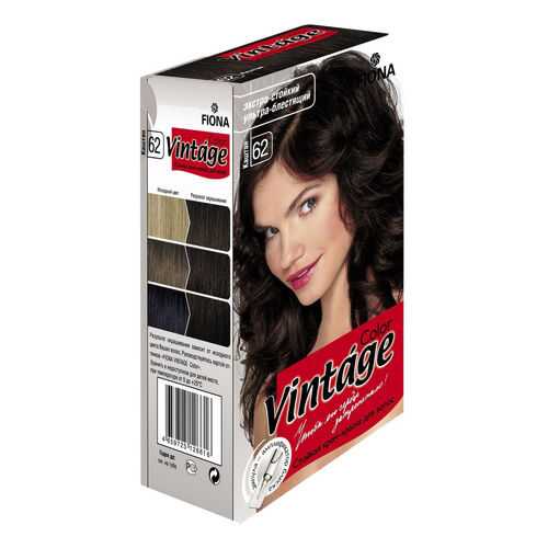Крем краска FIONA Vintage Color тон 62 каштан в Магнит Косметик