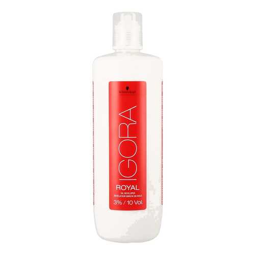 Лосьон-окислитель Schwarzkopf Professional Igora Royal Oil Developer 3% 1000 мл в Магнит Косметик
