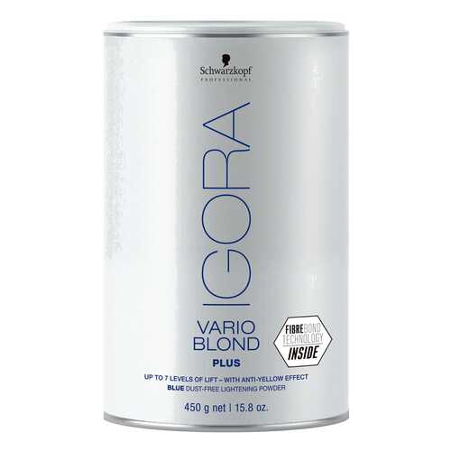 Осветлитель для волос Schwarzkopf Igora Vario Blond Plus 450 мл в Магнит Косметик