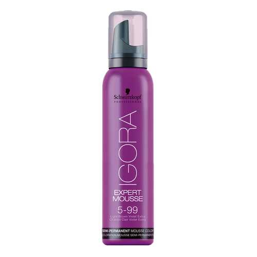 Оттеночный мусс Schwarzkopf 5-99 Светлый коричневый фиолетовый экстра, 100 мл в Магнит Косметик