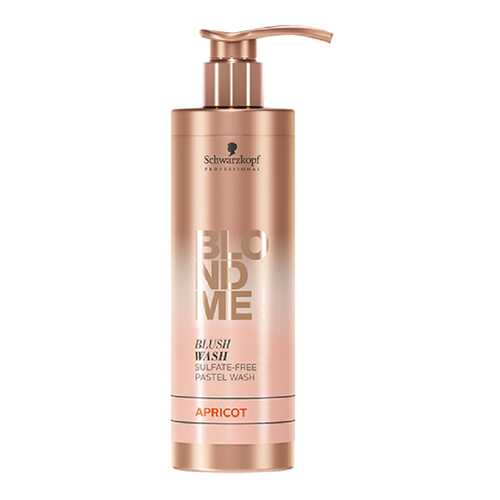 Оттеночный шампунь Schwarzkopf BLONDME Blush Wash Apricot Абрикос 250 мл в Магнит Косметик