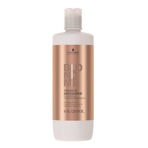 Проявитель Schwarzkopf BlondMe Premium Oil Developer 20 vol 6% 1000 мл в Магнит Косметик